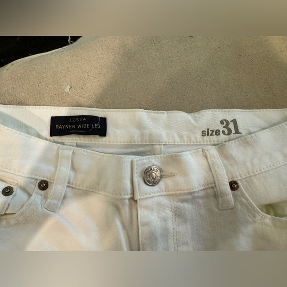 J.Crew Rayner Wide Leg Jeans - cropped NWOT - Picture 4 of 4